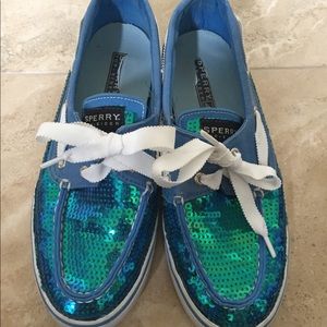 Women’s Sperry Topsider Sequin Boat Shoes